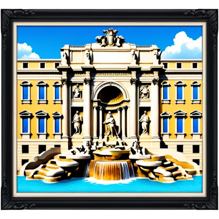 Trevi Fountain emoji