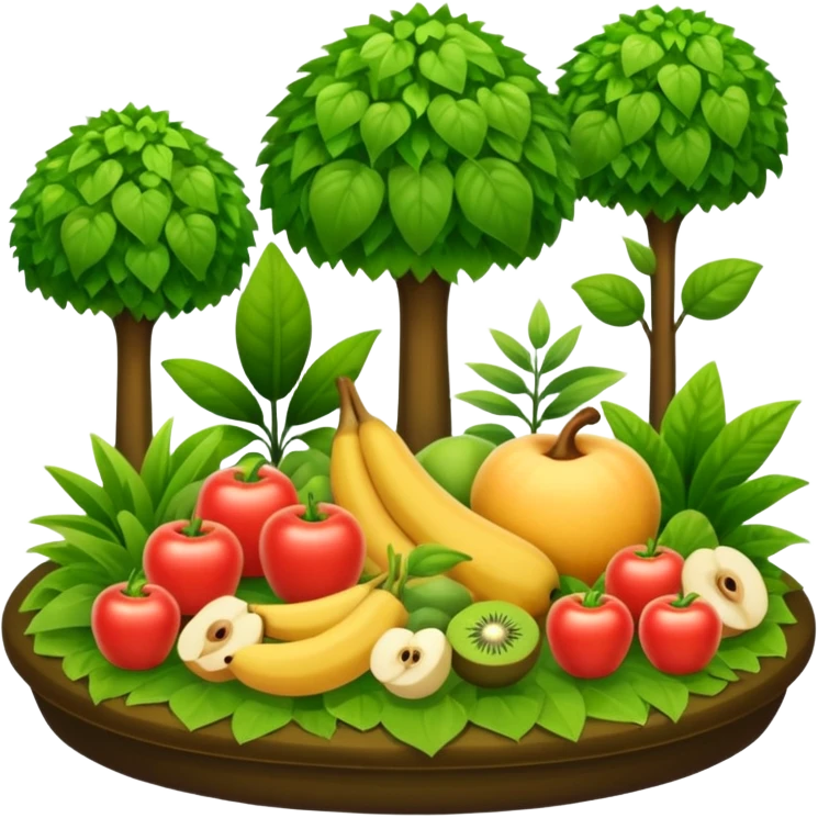 food forest emoji