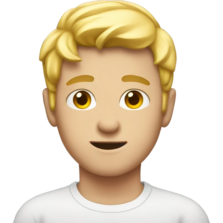 white boy shrug style emoji