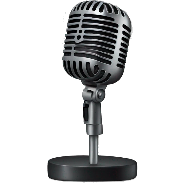 microphone-on stand emoji