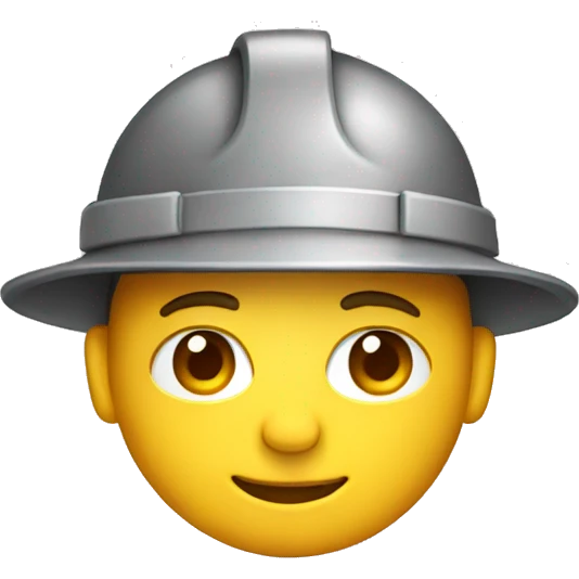 Engineering hat emoji