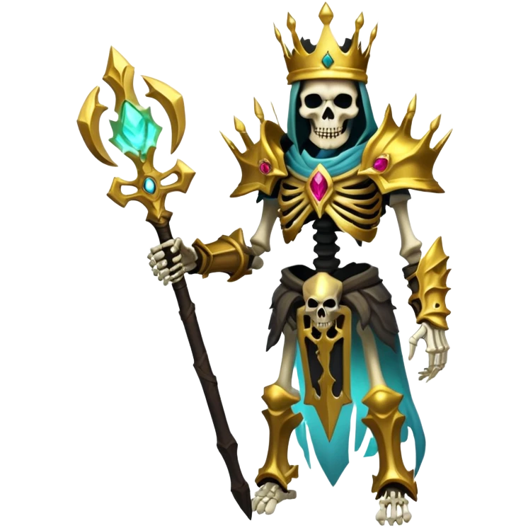 Wraith King Dota 2. Skeleton King Arcana emoji