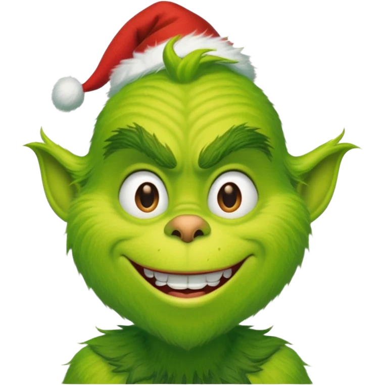 Grinch mano emoji