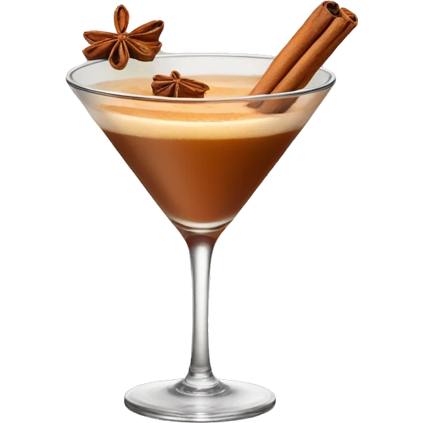 cinnamon martini emoji