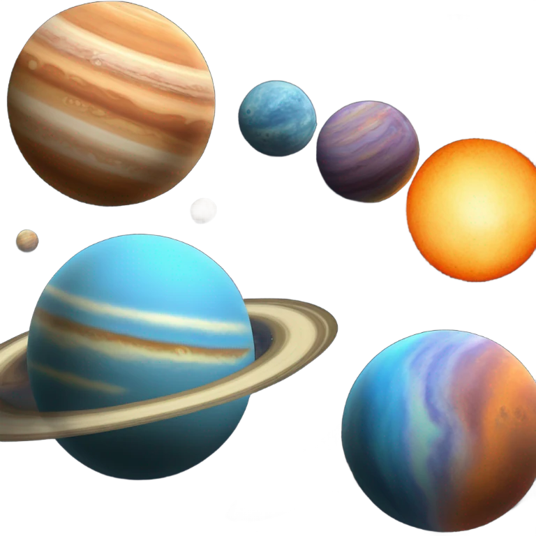 Planets emoji