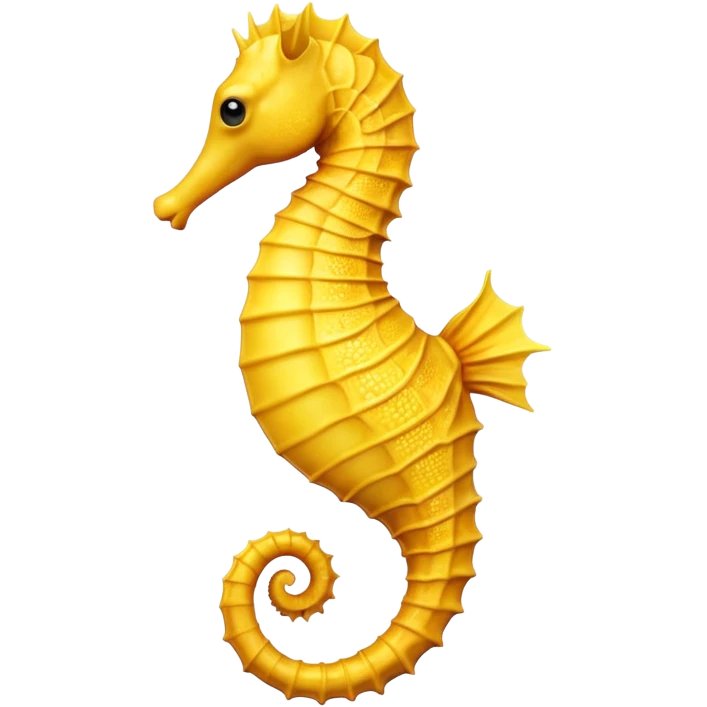 Seahorse - чтобы выглядил как настоящий emoji