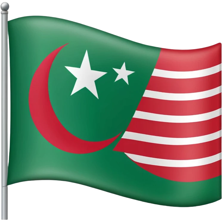 bandeira da chechenia emoji