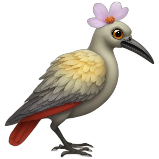 Opium bird emoji
