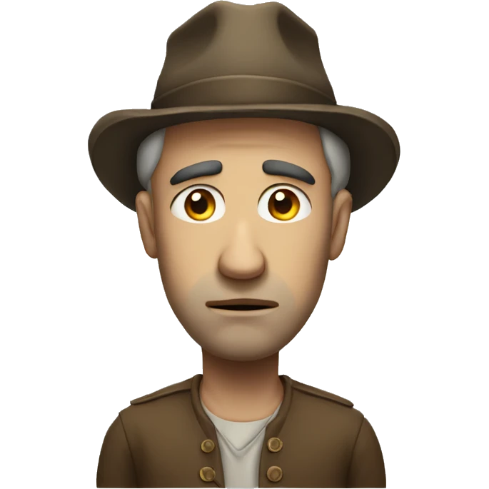 sad lucky men emoji