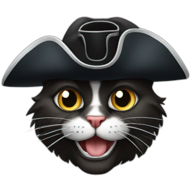gato pirata emoji