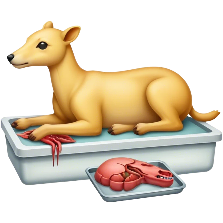 Animal autopsy emoji