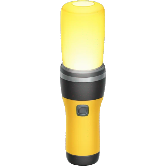 flashlight emoji
