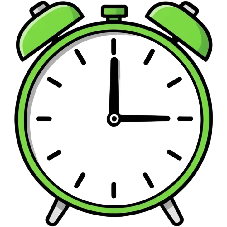 Clock it emoji