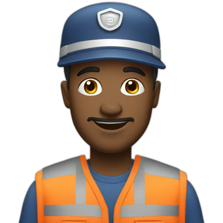 post man white emoji