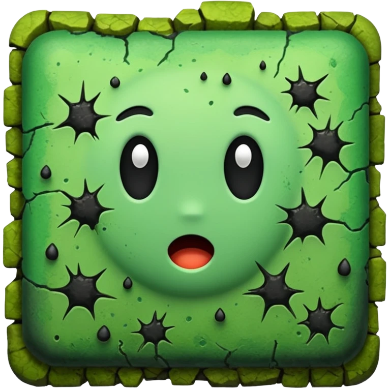 Mold on a a big wall and i dont need the face  emoji