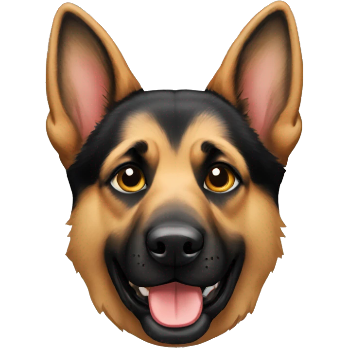 German Shepard dogs emoji