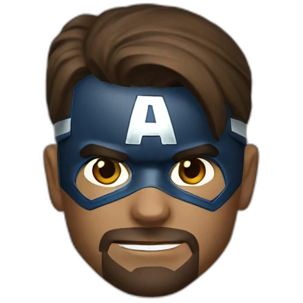JC captain america brun emoji