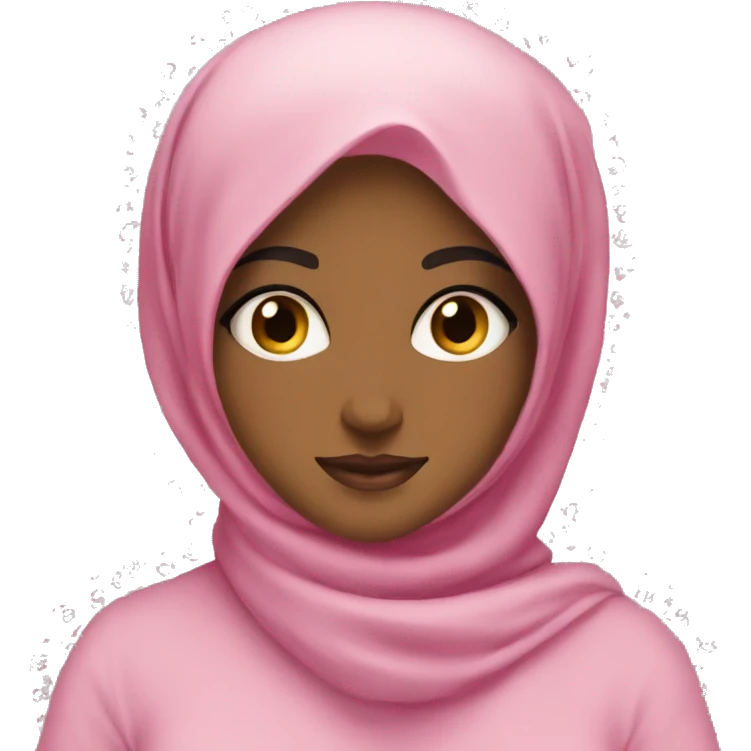 Hijabi girly girl emoji
