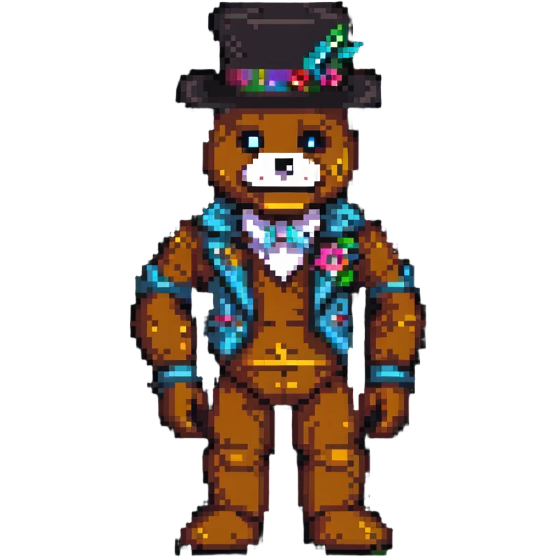 Glamrock Freddy from Five Nights at Freddy's Security Breach emoji