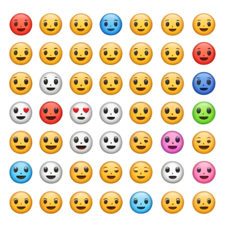 Cute list of emoji emoji
