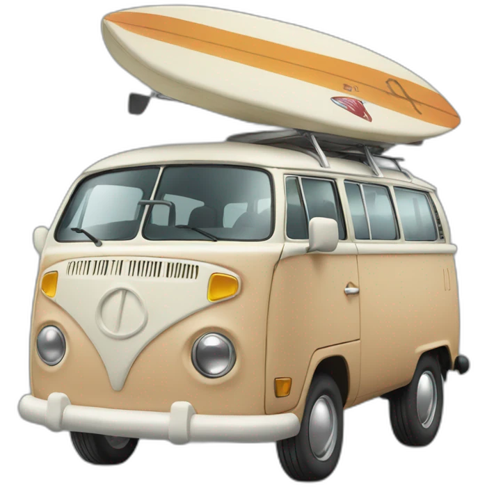 surfer car emoji