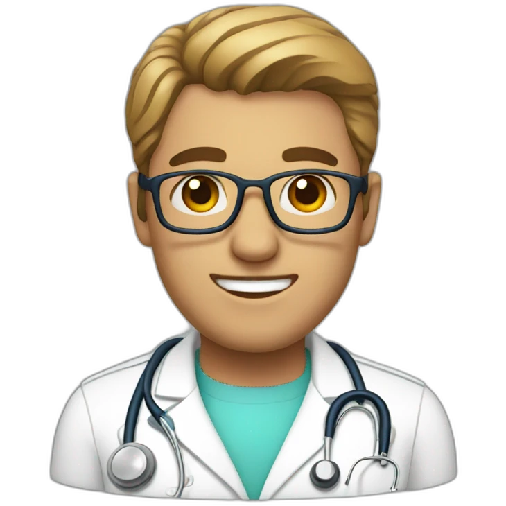 Nurse man emoji