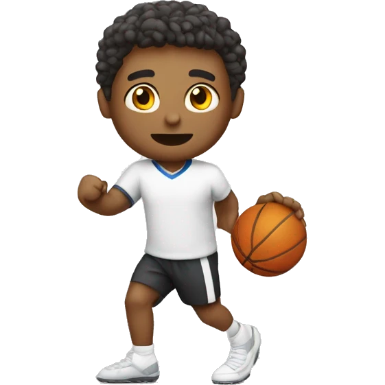 quero um homem branco praticando  esporte  emoji