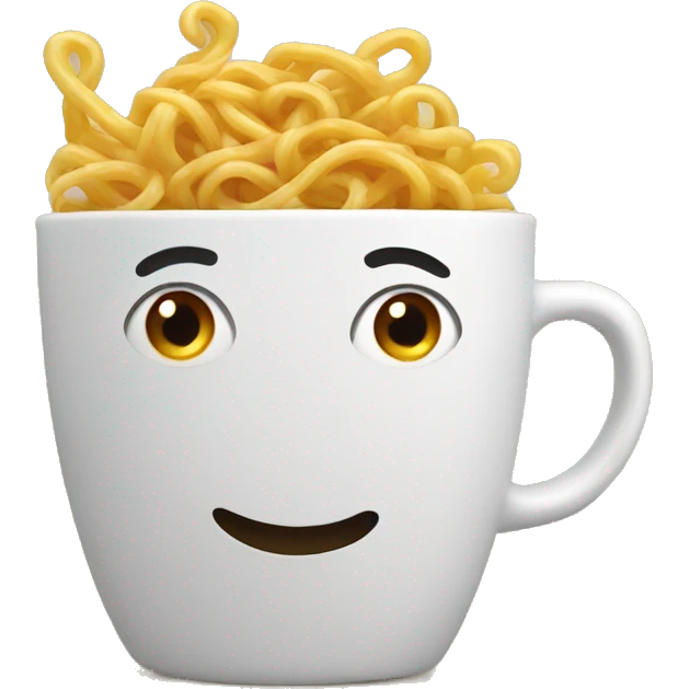 cup with noodle emoji