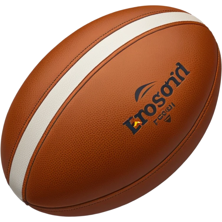 Rugby ball emoji