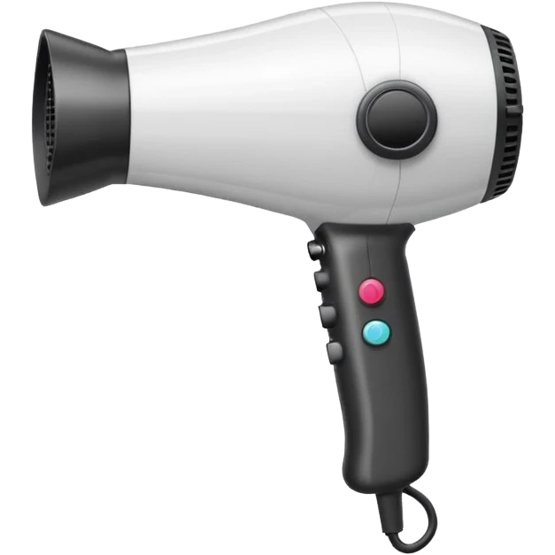 classic hair dryer, simple emoji style emoji