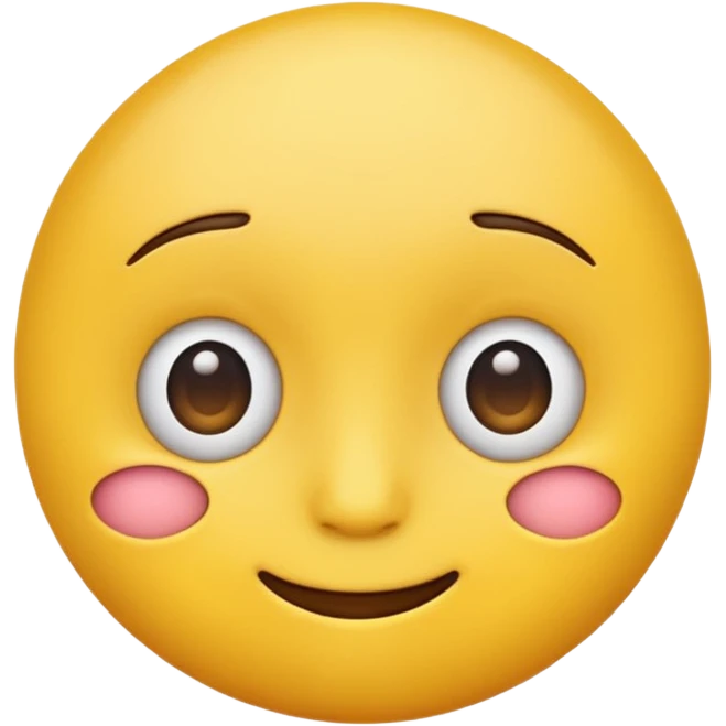 A yellow emoji doing the side eye emoji