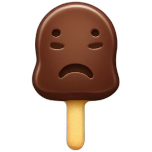 Chocolate candy emoji