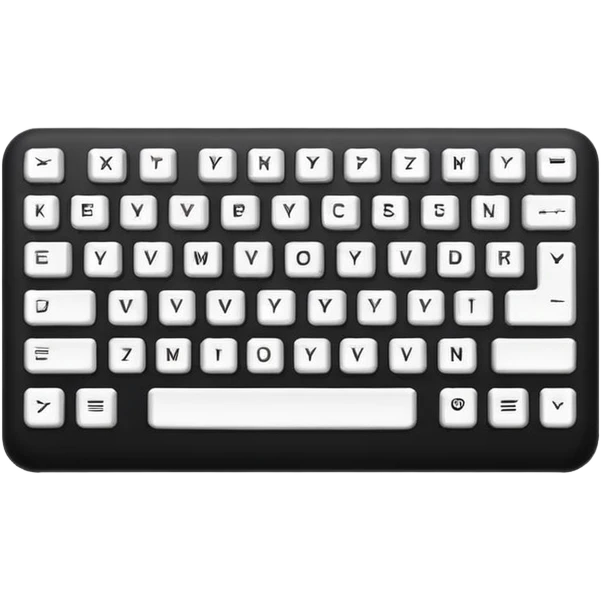 Teclado basico emoji