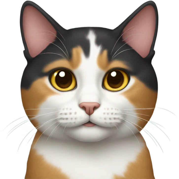 Tricolor cat  emoji