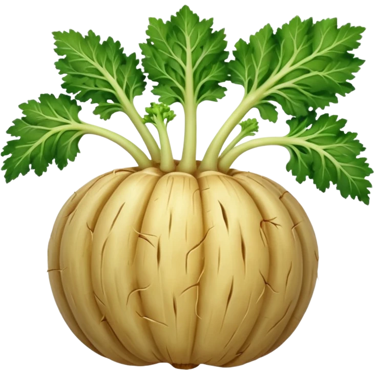 celery root without green parts emoji
