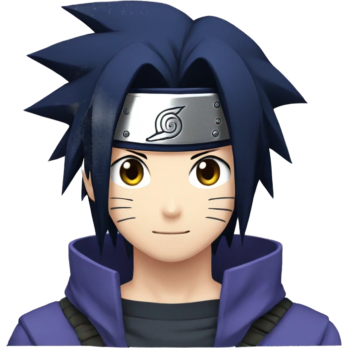 sasuke uchiha feliz emoji