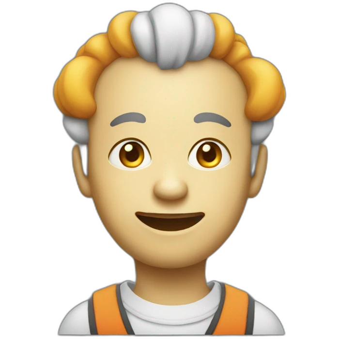 asian programmer clown emoji
