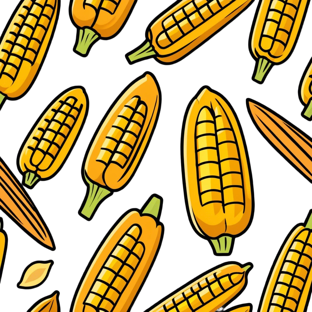 Grilled corn emoji