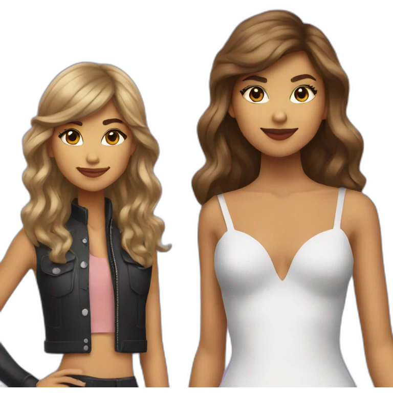 Zendaya+tailor swift emoji