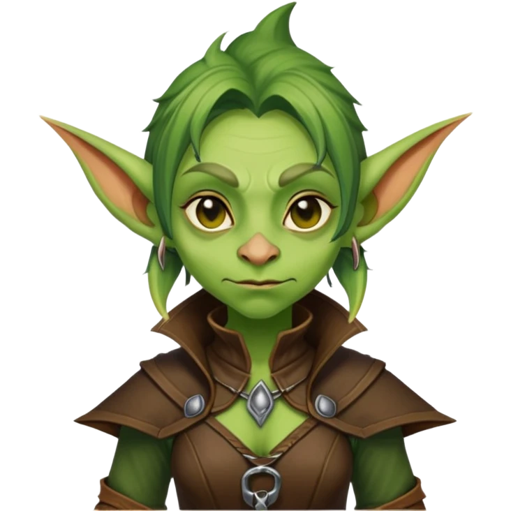 Female goblin emoji