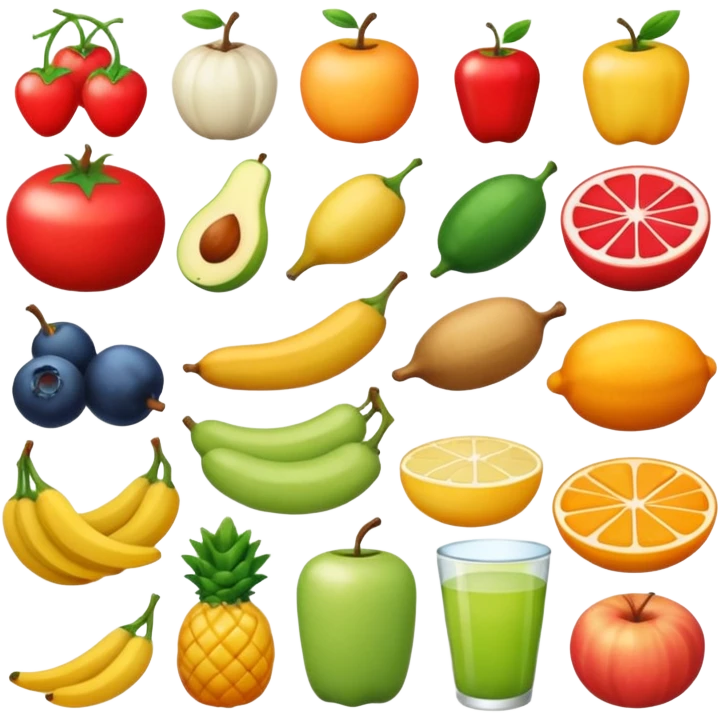 Beautiful foods emoji