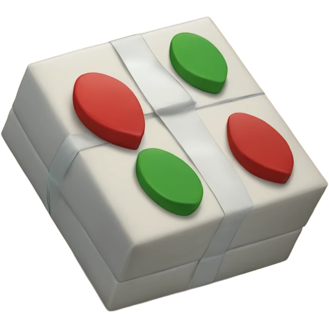 A present-board with a game-plan on it emoji