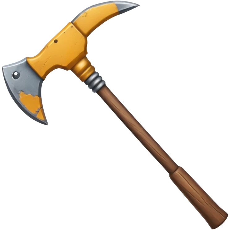ore mining pickaxe emoji
