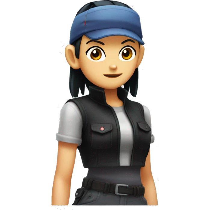 jessie from team rocket in pokemon emoji
