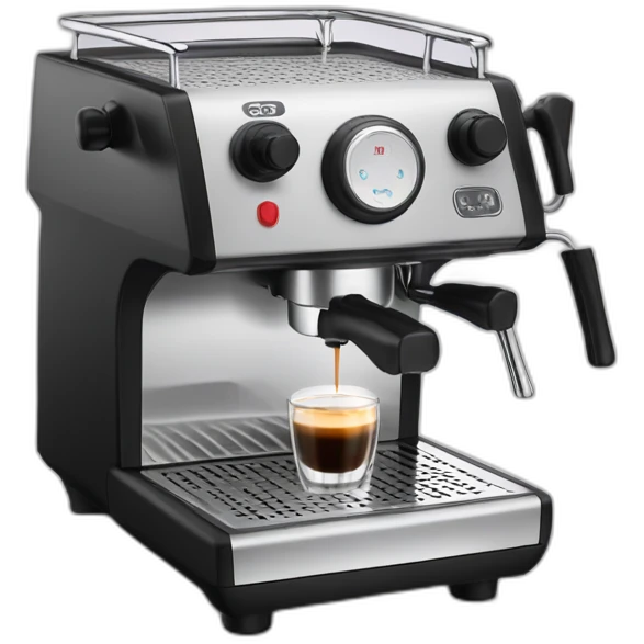 e61 espresso machine with lever emoji