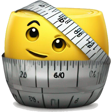 measuring tape measure emoji