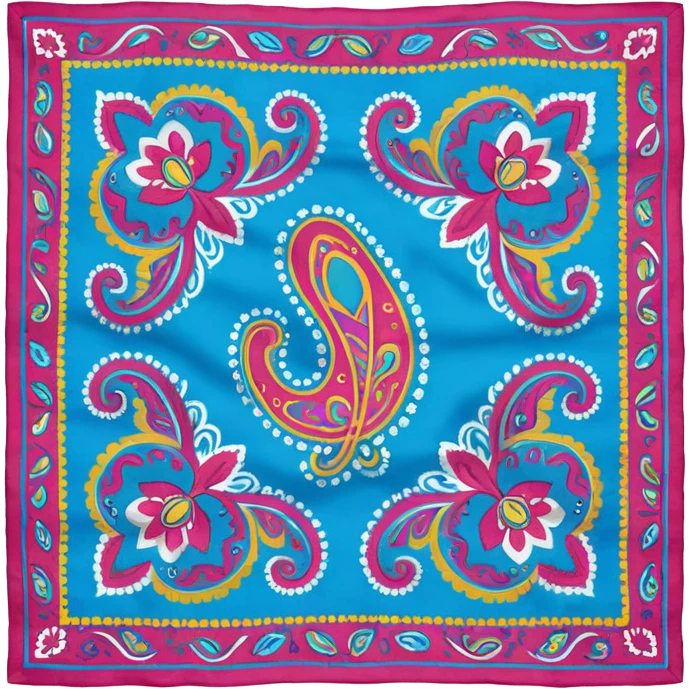 hipster bandana no human emoji