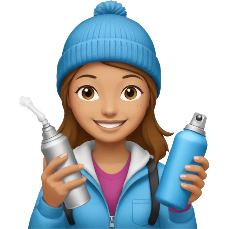 Street Grafitier woman emoji