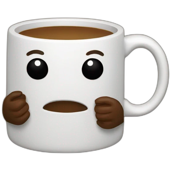 a mug of coffee emoji