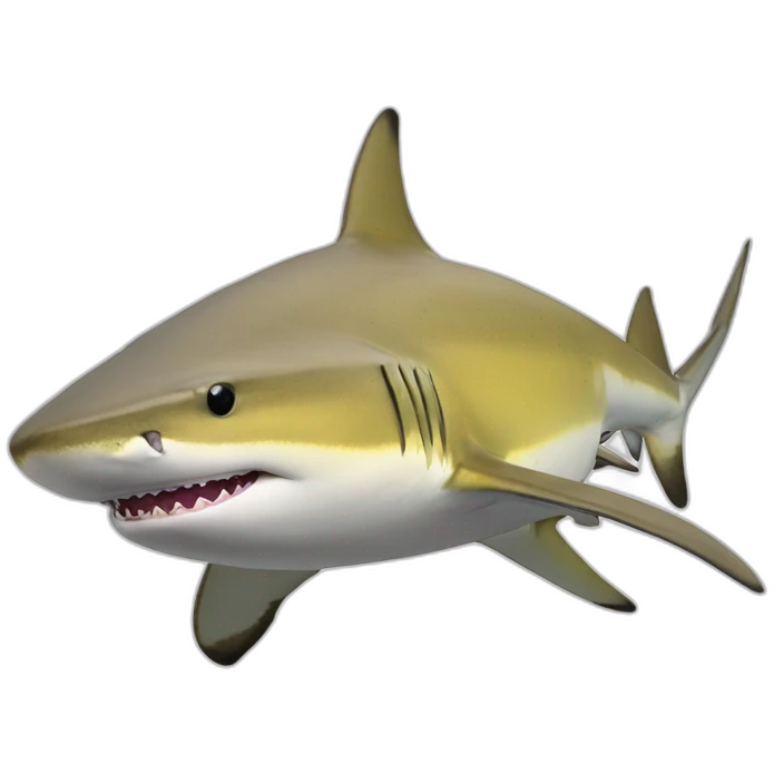 yellow Lemon shark emoji